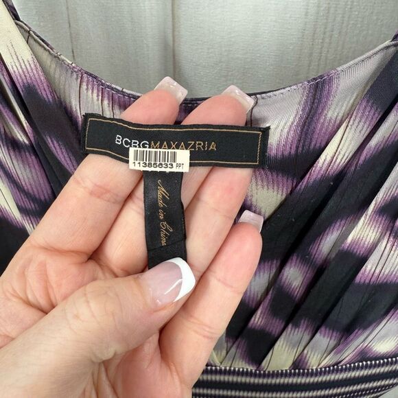 BCBG Maxazria Women’s Small Purple Mini Dress - Picture 2 of 6